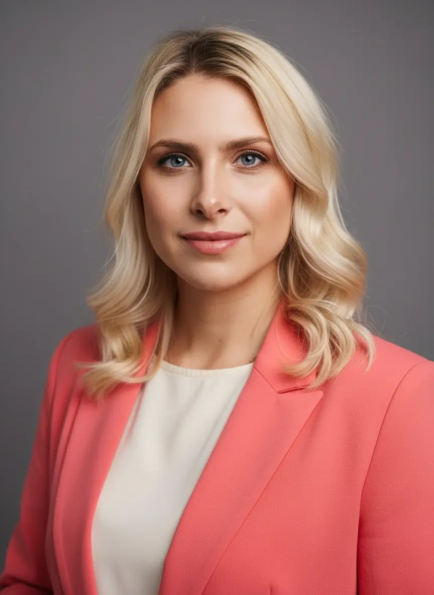 AI headshot with trendy casual outfit