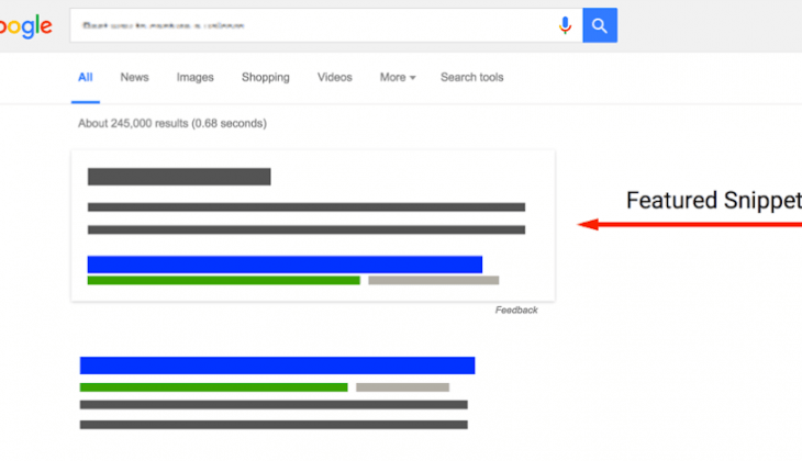 google featured snippet