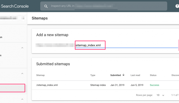 Submit Sitemap to Google