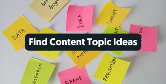 Find New Content Topic Ideas