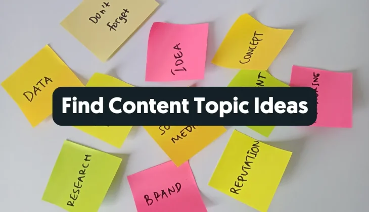 Find New Content Topic Ideas