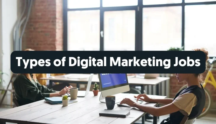 types of digital marketing jobs