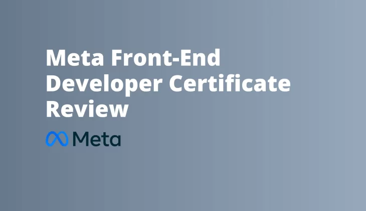 Meta Front-End Developer Certificate Review